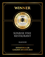 sunrise seafood restaurant kefalonia award